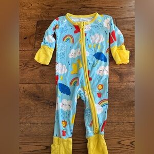 Little Sleepies Sun Showers Zippy Size Newborn